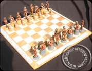 Bushman chess set African Bushman Chess Sets