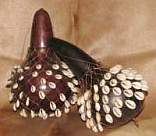African Cowrie shells Calabash Shakers