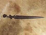 African Wooden Letter Openers