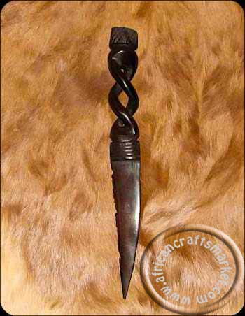 African Ebony wood letter opener