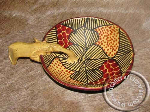 African bowl - Elephant African Elephant bowl