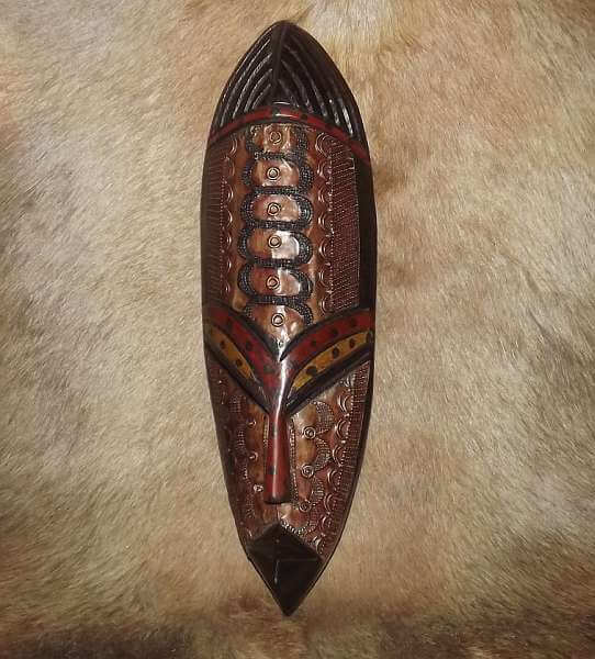 African Ghana love mask