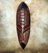 African Ghana love mask