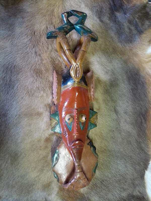 African Guro mask - birds