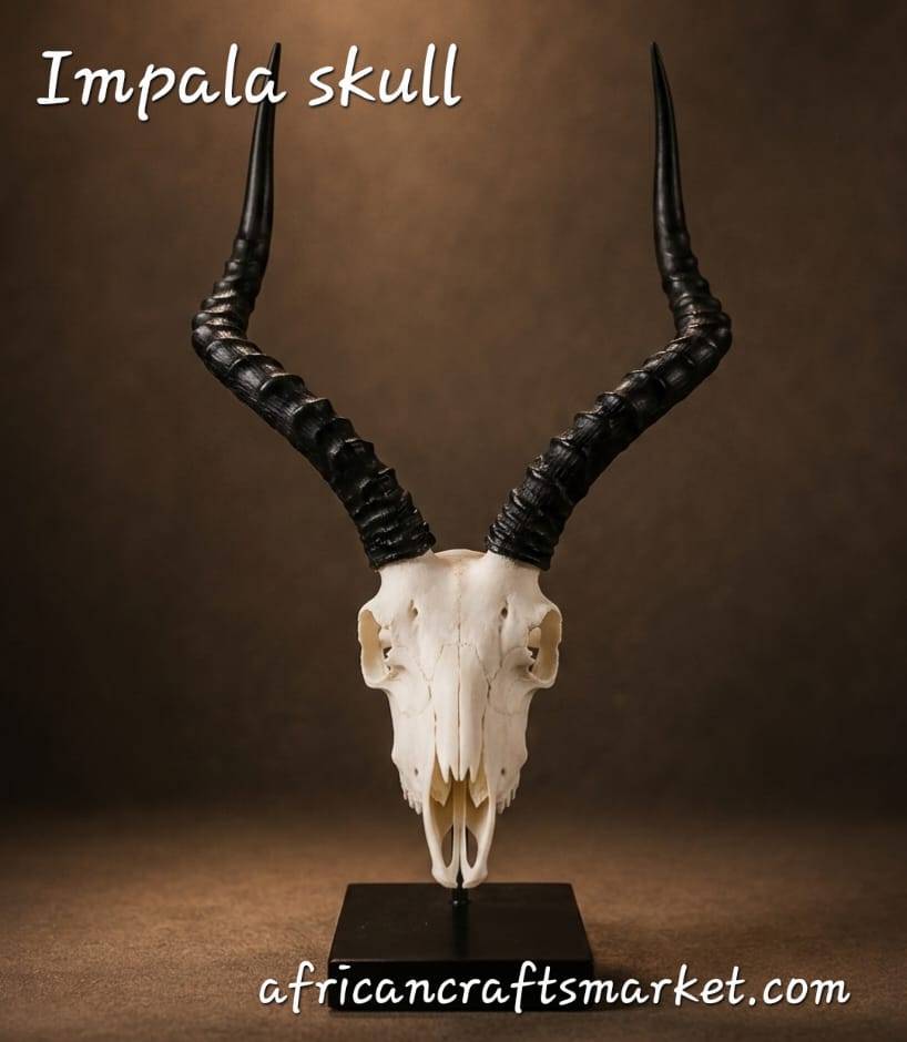 African Impala skull 