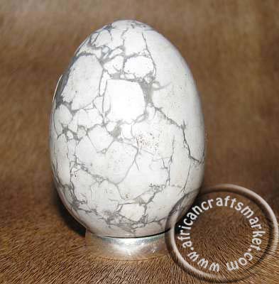 African stone egg - Magnesite