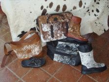 African leather footware