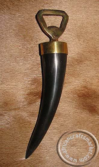 Gemsbok horn bottle openers