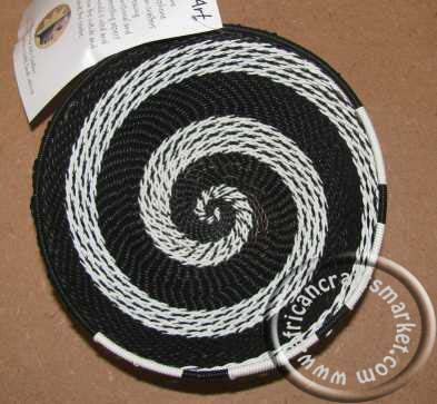 African telephone wire bowl