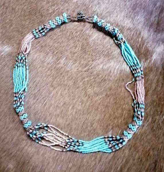 African Zulu necklace - 