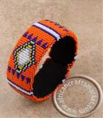 African beaded bracelet