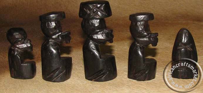 Zulu chess pieces Zulu chess pieces