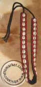 African Cowrie shell Zulu belt