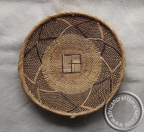 Zulu grass woven plates Zulu grass woven plates