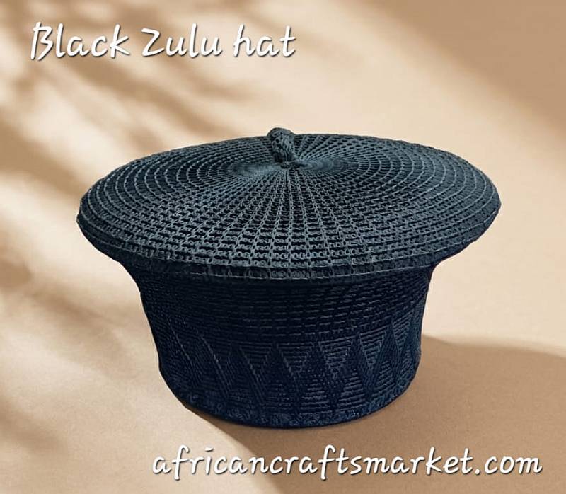 Black Zulu hat