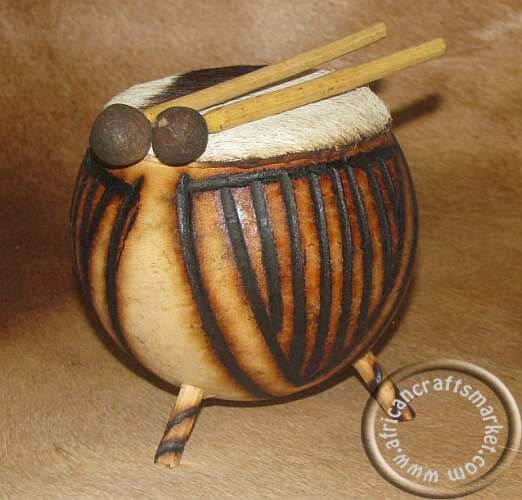 African small Zulu drum