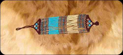 African beaded wrist band African beaded wrist band