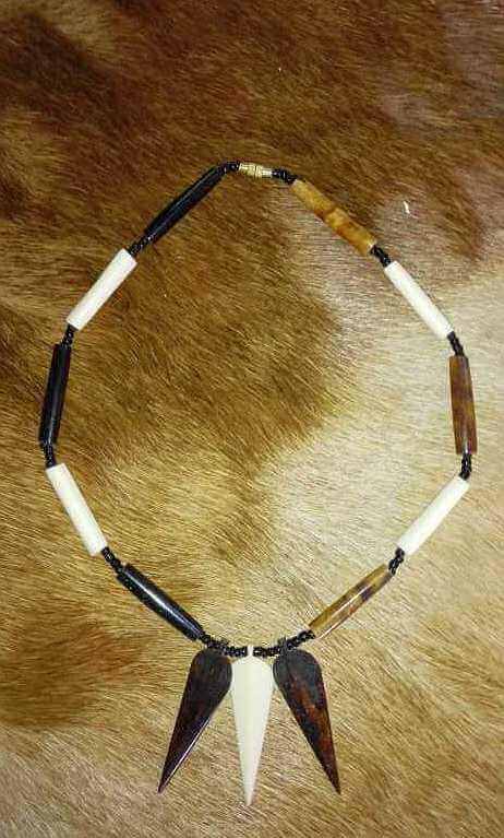African bone necklace African bone necklace