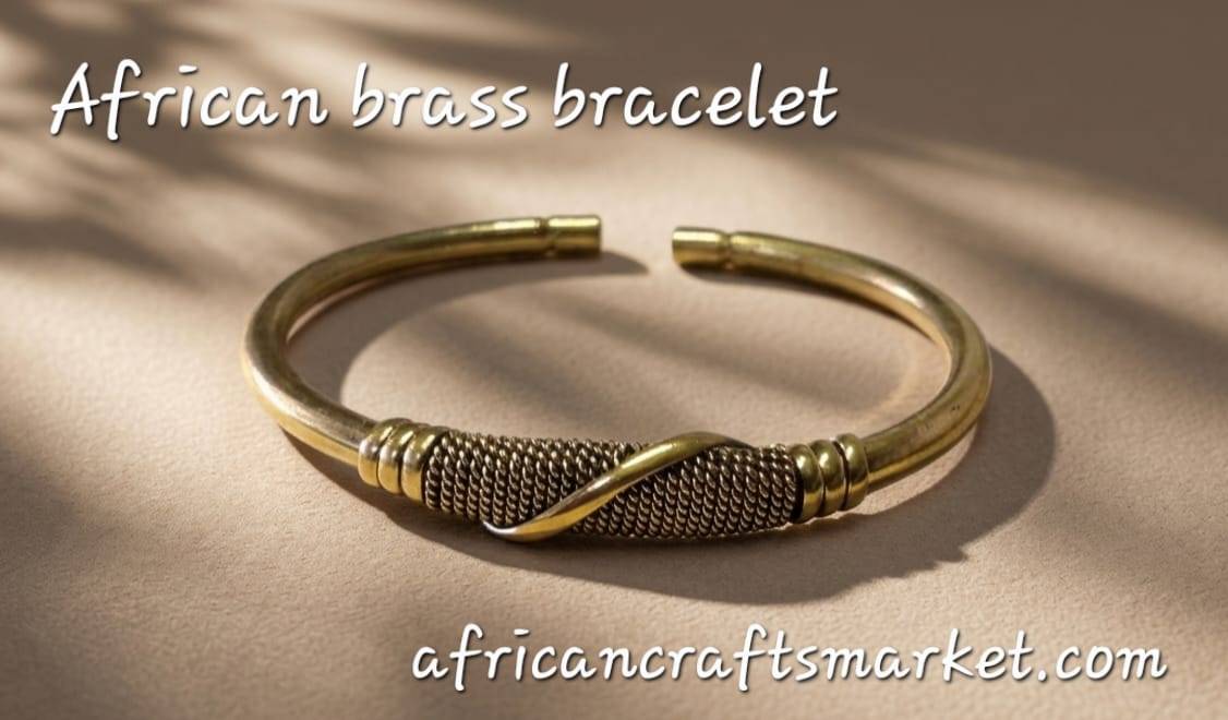African brass bracelet African brass bracelet