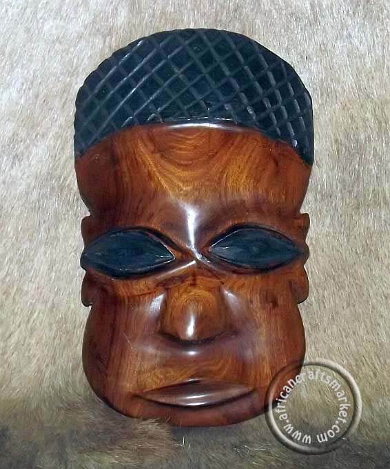 African Ironwood cheery mask