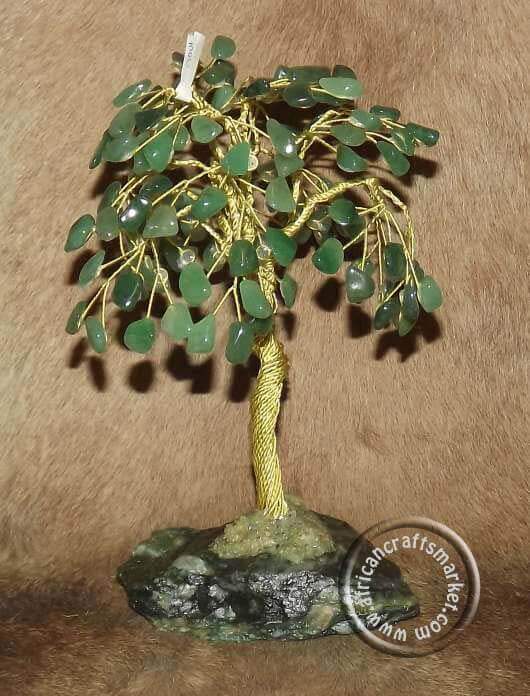 Aventurine gemstone tree African Aventurine gemstone tree