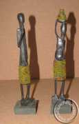 African Ebony beaded couple
