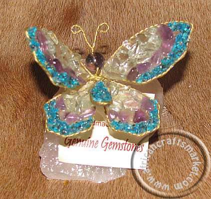 Gemstone butterfly African gemstone butterfly