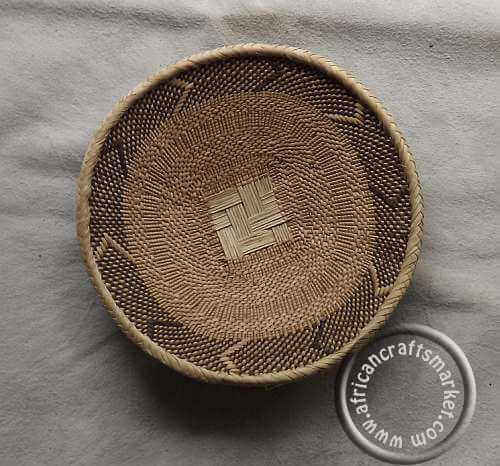 African Zulu grass woven grass basket plate African Zulu grass woven grass basket plate