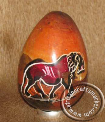 African stone egg - Lion