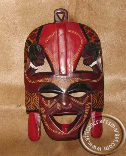 African Kenya mask