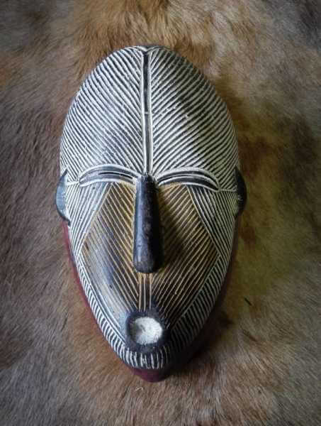 Punu masks from Gabon African Punu mask