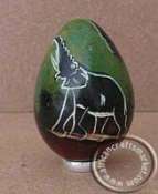 African Soapstone Egg Elephants African Soapstone Egg Elephants