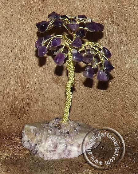 Amethyst gemstone tree African Amethyst gemstone tree