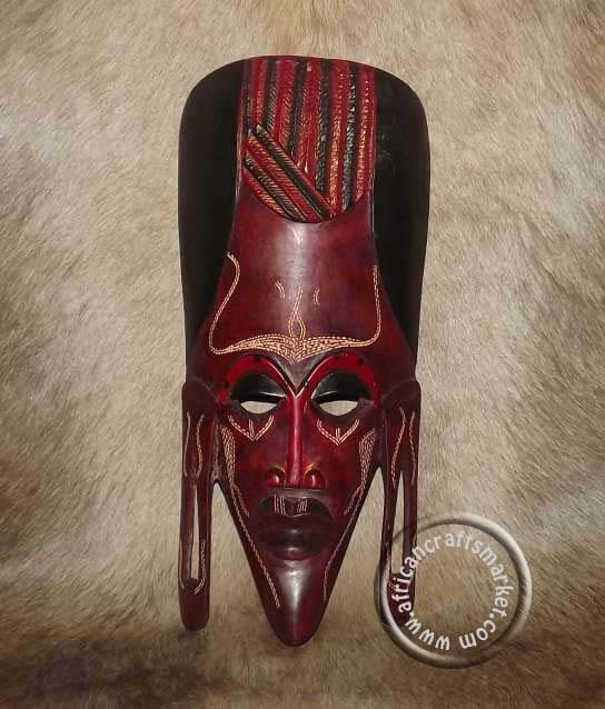 African Masai Kenya mask