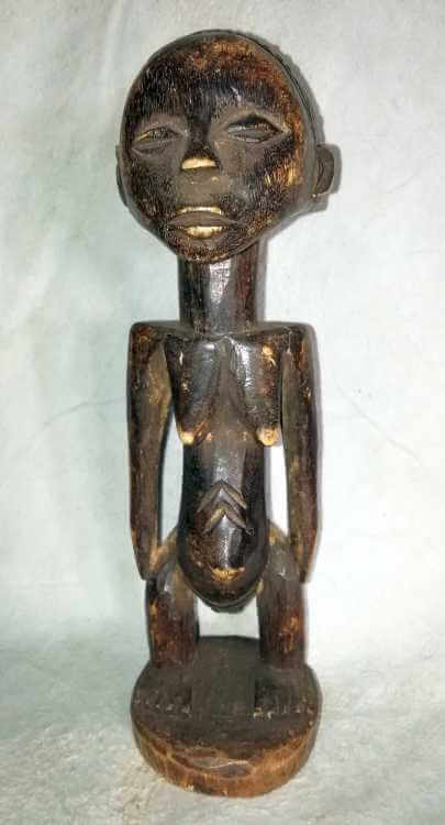 Wooden Fang figure African Fang figure