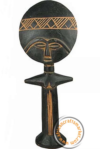 African Akuaba Ashanti fertility dol