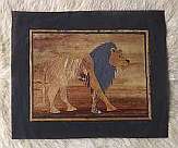 Banana Leaf Animal Picture Art Banana Leaf Animal Picture Art
