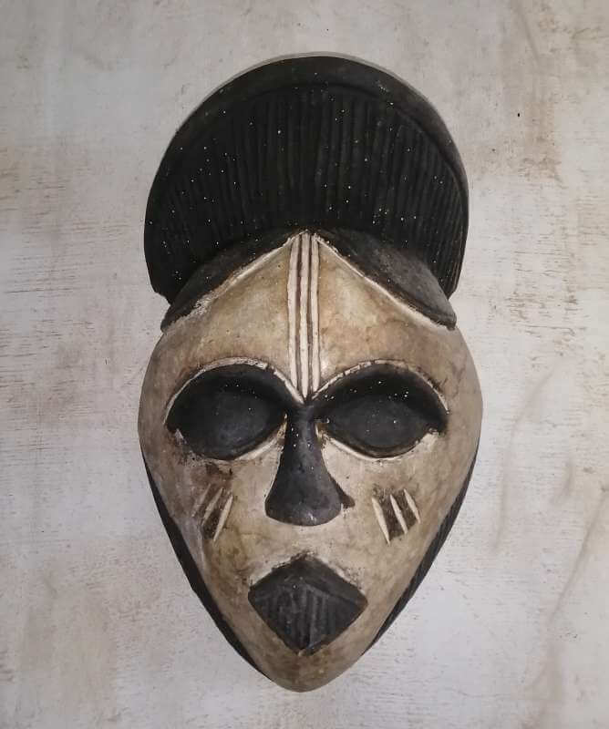African Baule tribal mask African Baule tribal mask