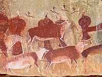 Bushman rock art