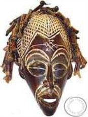 African Chokwe mask