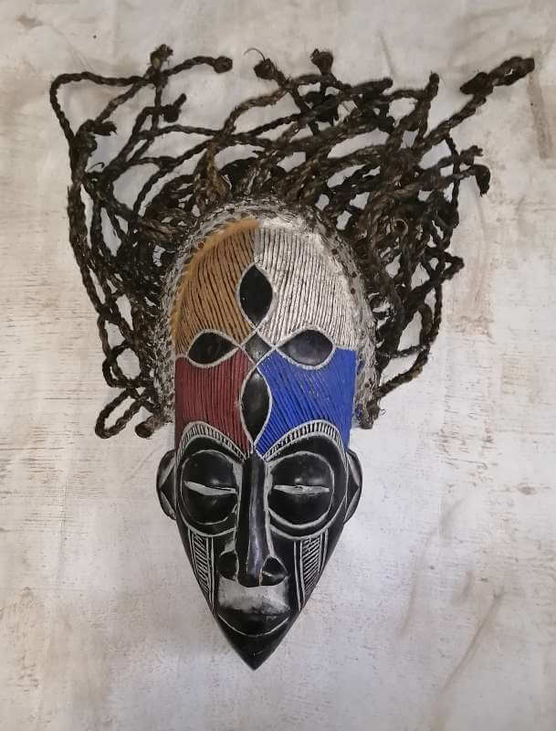 African female Chokwe mask African female Chokwe mask