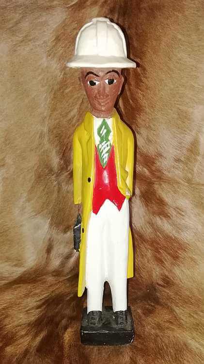 Wooden colonial businessman