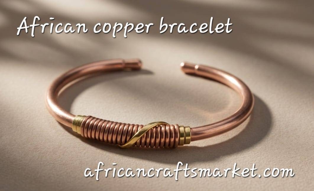 African Handcrafted Copper Bracelets