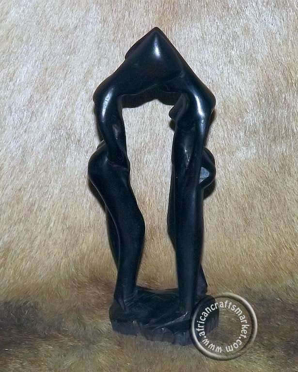 African beaded Namji doll