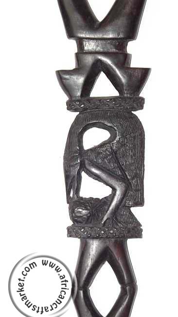 Ebony creature cane