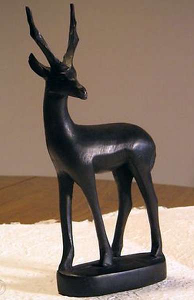 African Ebony wood Impala