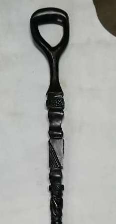 Ebony wood walking stick Ebony wood walking stick