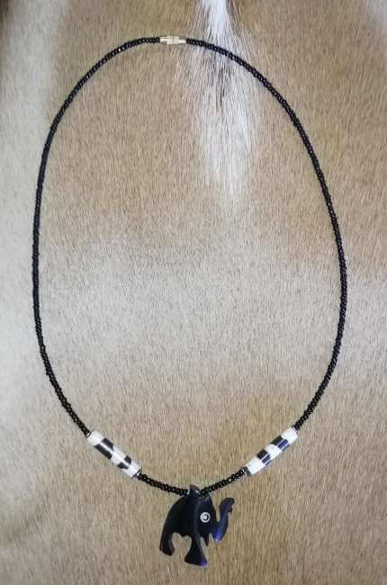 Bone Elephant necklace African bone Elephant necklace