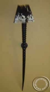 Gemsbok horn wall light
