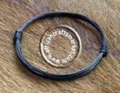 Giraffe hair bracelet